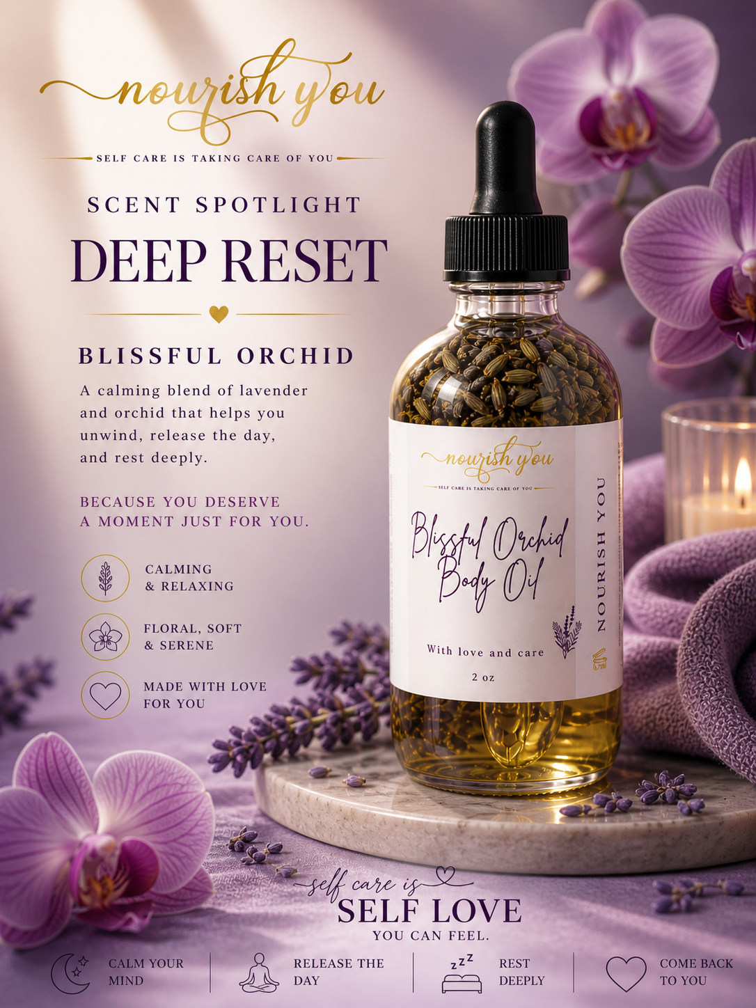 Blissful Orchid Body Oil